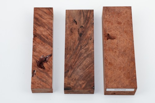 Sekwoja czeczot Sequoia Redwood Burl stabilizowane drewno na biżuterię stabilized wood for jewelry
