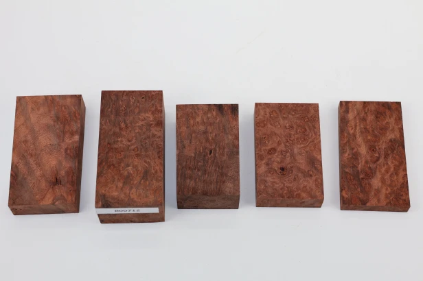Sekwoja czeczot Sequoia Redwood Burl stabilizowane drewno na biżuterię stabilized wood for jewelry