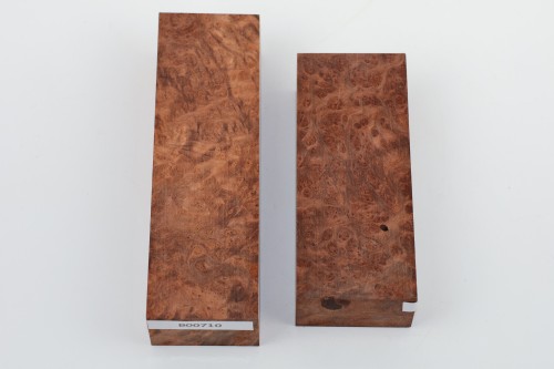 Sekwoja czeczot Sequoia Redwood Burl stabilizowane drewno na biżuterię stabilized wood for jewelry