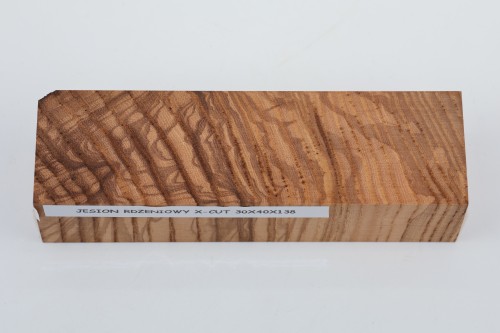 Jesion Rdzeniowy Oliwkowy Olive Heartwood Ash X-CUT drewno na rękojeść noża wood for knife