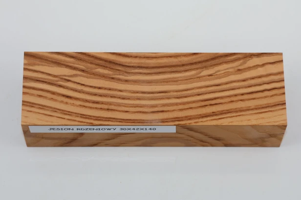 Jesion Rdzeniowy Oliwkowy Olive Heartwood Ash drewno na rękojeść noża wood for knife