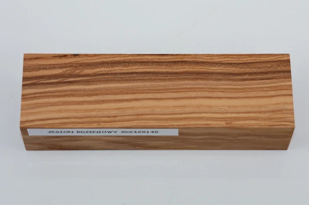 Jesion Rdzeniowy Oliwkowy Olive Heartwood Ash drewno na rękojeść noża wood for knife