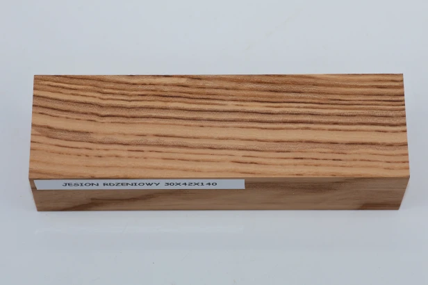 Jesion Rdzeniowy Oliwkowy Olive Heartwood Ash drewno na rękojeść noża wood for knife