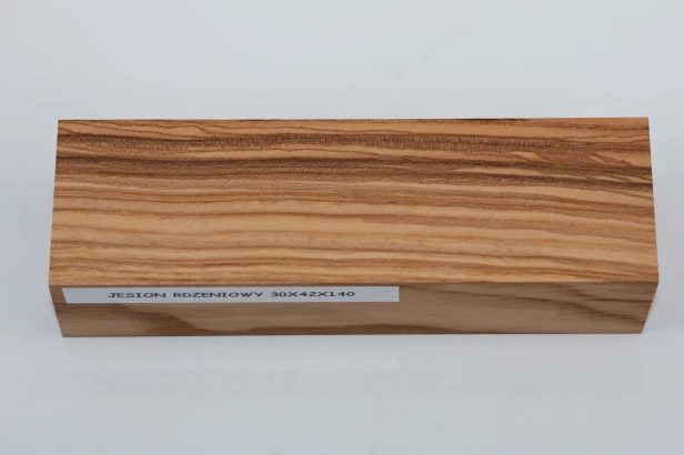 Jesion Rdzeniowy Oliwkowy Olive Heartwood Ash drewno na rękojeść noża wood for knife