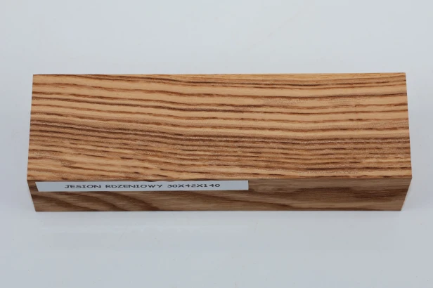 Jesion Rdzeniowy Oliwkowy Olive Heartwood Ash drewno na rękojeść noża wood for knife