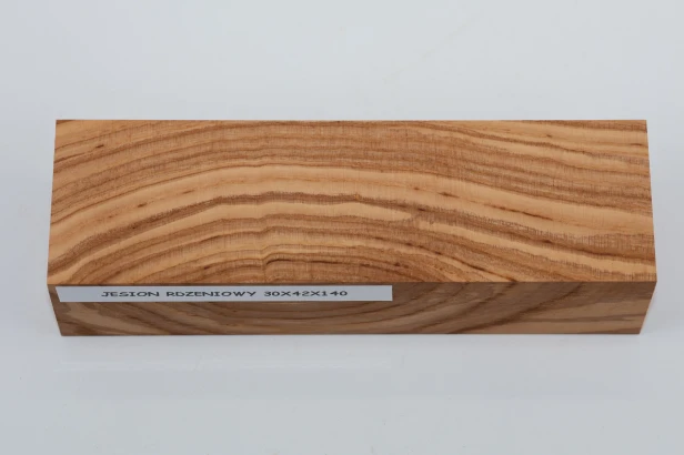 Jesion Rdzeniowy Oliwkowy Olive Heartwood Ash drewno na rękojeść noża wood for knife