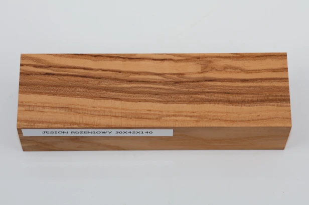 Jesion Rdzeniowy Oliwkowy Olive Heartwood Ash drewno na rękojeść noża wood for knife