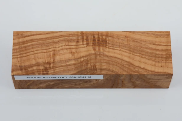Jesion Rdzeniowy Oliwkowy Olive Heartwood Ash drewno na rękojeść noża wood for knife