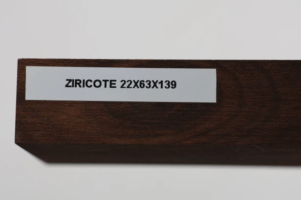 Ziricote drewno na biżuterię wood for jewelry