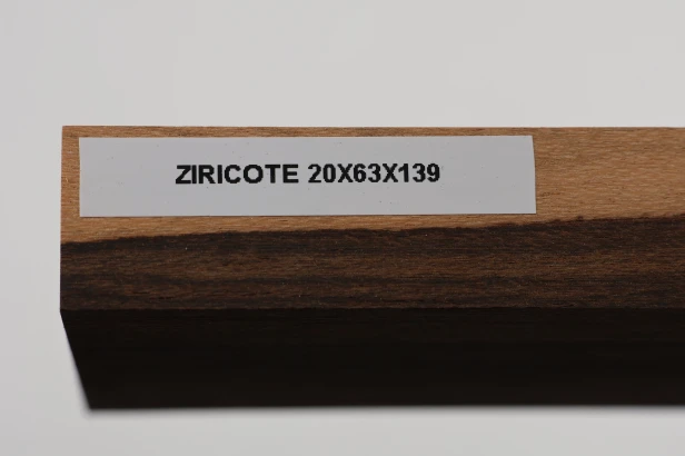 Ziricote drewno na biżuterię wood for jewelry