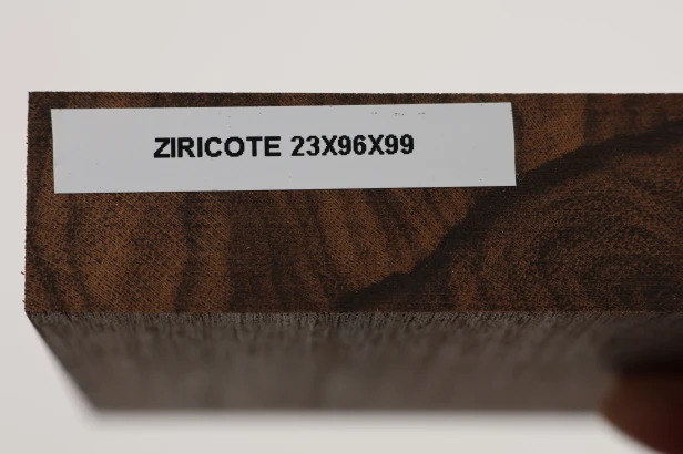 Ziricote drewno na biżuterię wood for jewelry