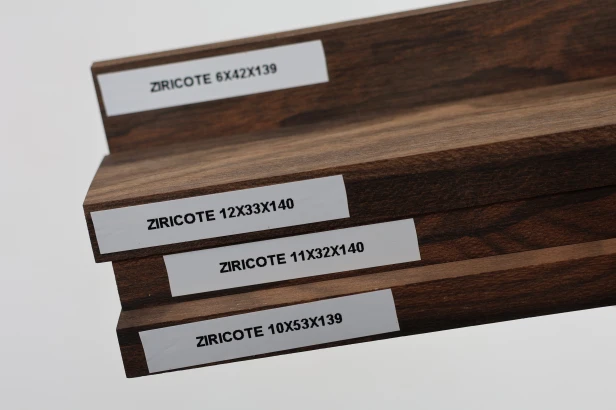 Ziricote drewno na biżuterię wood for jewelry