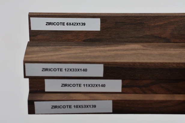 Ziricote drewno na biżuterię wood for jewelry