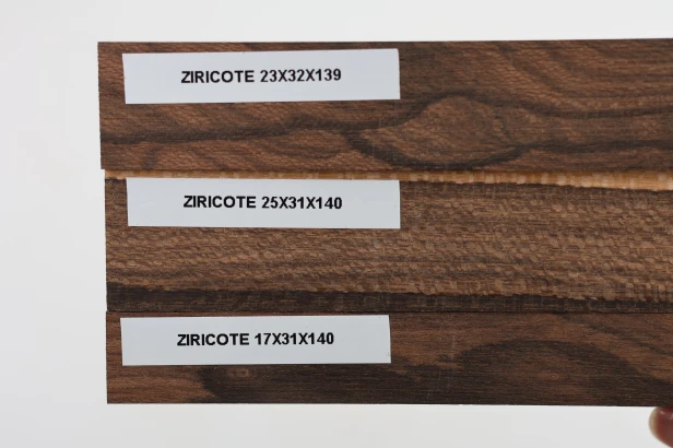 Ziricote drewno na biżuterię wood for jewelry