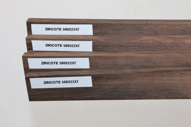 Ziricote listwa drewniana wooden strip