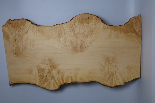 Klon jesionolistny czeczot Ash-leaf Maple Burl deska drewniana wooden board