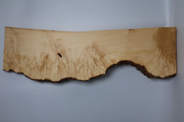 Klon jesionolistny czeczot Ash-leaf Maple Burl deska drewniana wooden board