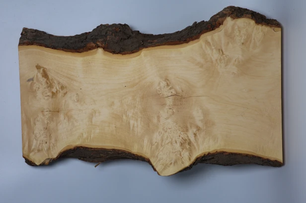 Klon jesionolistny czeczot Ash-leaf Maple Burl deska drewniana wooden board
