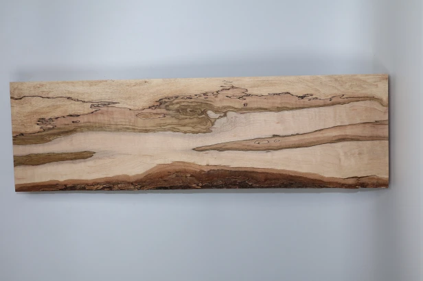 Klon Maple Spalted drewno do toczenia kantówka wood for turning Timber