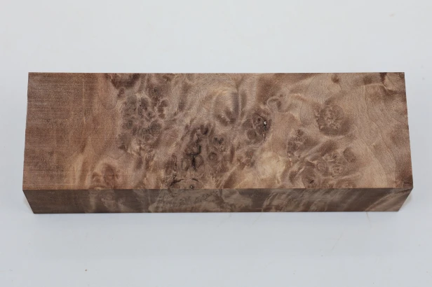 Orzech Kaukaski Czeczot Burl Caucasian Walnut stabilizowane drewno na rękojeść noża stabilized wood for knifes