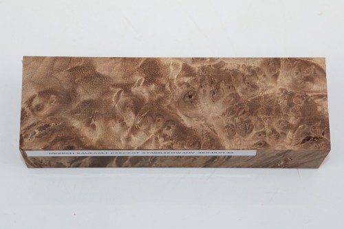 Orzech Kaukaski Czeczot Burl Caucasian Walnut stabilizowane drewno na rękojeść noża stabilized wood for knifes