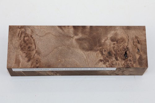 Orzech Kaukaski Czeczot Burl Caucasian Walnut stabilizowane drewno na rękojeść noża stabilized wood for knifes