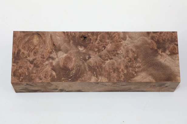 Orzech Kaukaski Czeczot Burl Caucasian Walnut stabilizowane drewno na rękojeść noża stabilized wood for knifes