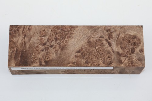 Orzech Kaukaski Czeczot Burl Caucasian Walnut stabilizowane drewno na rękojeść noża stabilized wood for knifes
