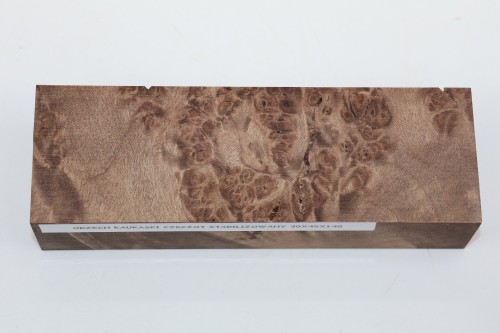 Orzech Kaukaski Czeczot Burl Caucasian Walnut stabilizowane drewno na rękojeść noża stabilized wood for knifes