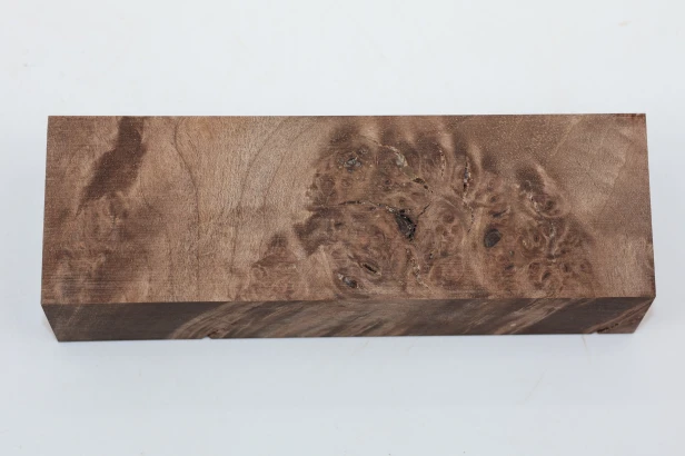 Orzech Kaukaski Czeczot Burl Caucasian Walnut stabilizowane drewno na rękojeść noża stabilized wood for knifes