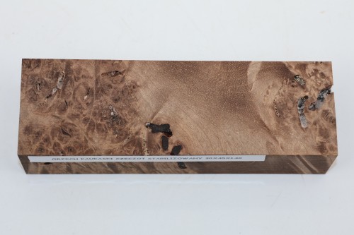 Orzech Kaukaski Czeczot Burl Caucasian Walnut stabilizowane drewno na rękojeść noża stabilized wood for knifes