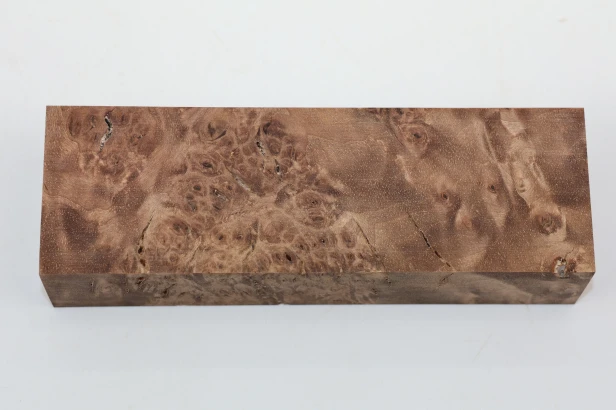 Orzech Kaukaski Czeczot Burl Caucasian Walnut stabilizowane drewno na rękojeść noża stabilized wood for knifes