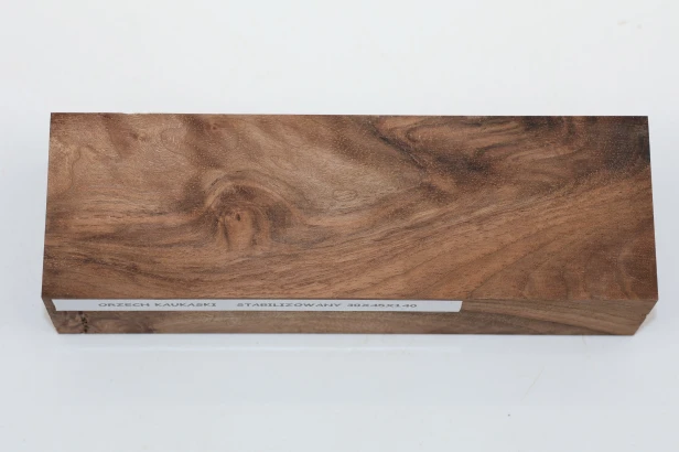 Orzech Kaukaski Caucasian Walnut stabilizowane drewno na rękojeść noża stabilized wood for knifes