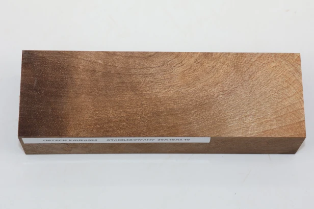 Orzech Kaukaski Caucasian Walnut stabilizowane drewno na rękojeść noża stabilized wood for knifes