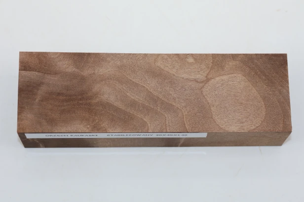Orzech Kaukaski Caucasian Walnut stabilizowane drewno na rękojeść noża stabilized wood for knifes