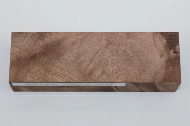 Orzech Kaukaski Caucasian Walnut stabilizowane drewno na rękojeść noża stabilized wood for knifes