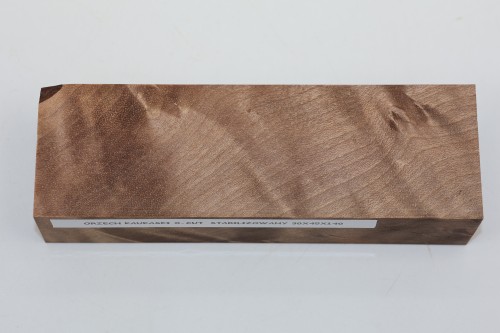 Orzech Kaukaski X-CUT Caucasian Walnut stabilizowane drewno na rękojeść noża stabilized wood for knifes