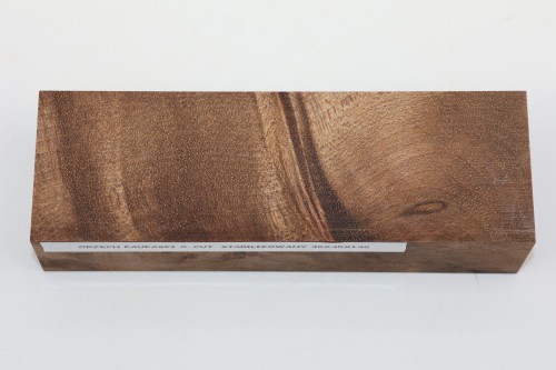 Orzech Kaukaski X-CUT Caucasian Walnut stabilizowane drewno na rękojeść noża stabilized wood for knifes