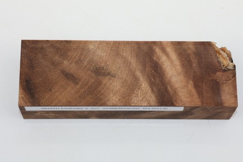 Orzech Kaukaski X-CUT Caucasian Walnut stabilizowane drewno na rękojeść noża stabilized wood for knifes
