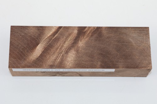 Orzech Kaukaski X-CUT Caucasian Walnut stabilizowane drewno na rękojeść noża stabilized wood for knifes