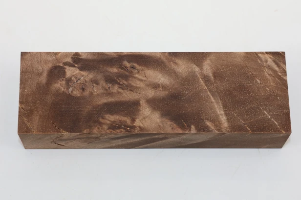 Orzech Kaukaski X-CUT Czeczot Burl Caucasian Walnut stabilizowane drewno na rękojeść noża stabilized wood for knifes