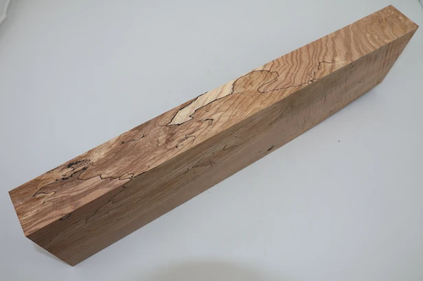 Jesion Spalted Fala Flame Ash drewno do toczenia kantówka wood for turning Timber