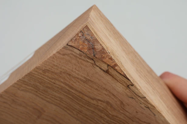 Jesion Spalted Fala Flame Ash drewno do toczenia wood for turning