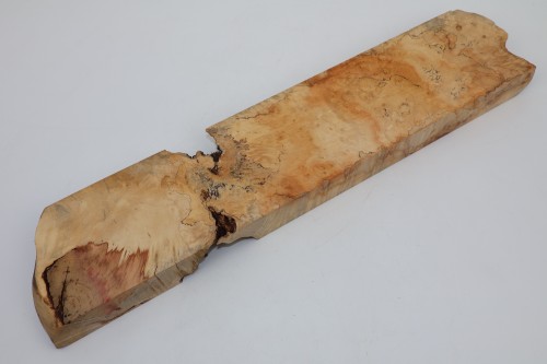 Klon jesionolistny czeczot Ash-leaf Maple Burl drewno na biżuterię wood for jewelry