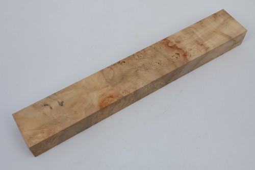 Klon jesionolistny czeczot Ash-leaf Maple Burl drewno na biżuterię wood for jewelry