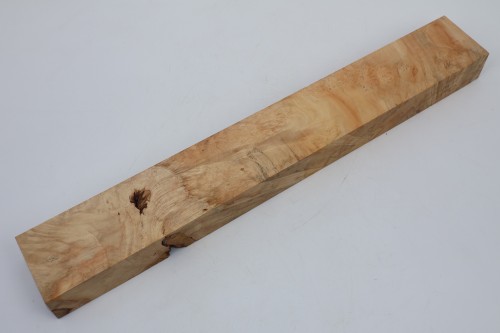 Klon jesionolistny czeczot Ash-leaf Maple Burl drewno na biżuterię wood for jewelry