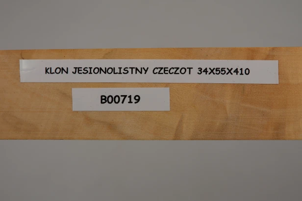 Klon jesionolistny czeczot Ash-leaf Maple Burl drewno na biżuterię wood for jewelry