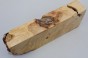 Klon jesionolistny czeczot Ash-leaf Maple Burl drewno na biżuterię wood for jewelry