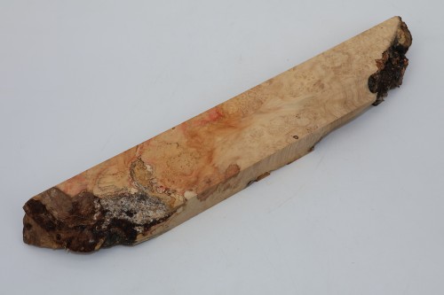 Klon jesionolistny czeczot Ash-leaf Maple Burl drewno na biżuterię wood for jewelry