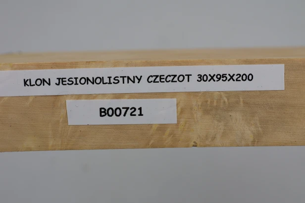 Klon jesionolistny czeczot Ash-leaf Maple Burl drewno na biżuterię wood for jewelry